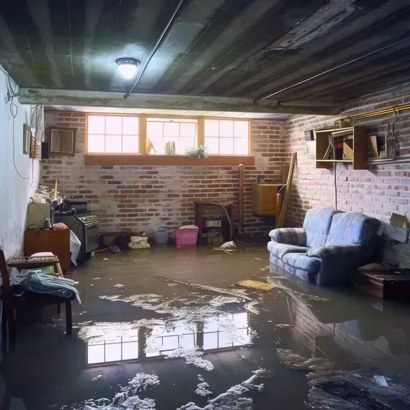 Flooded Basement Cleanup in New Bern, NC